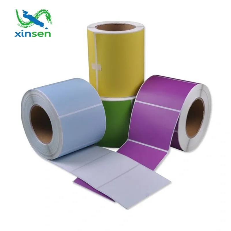 Värillinen tyhjä etiketti