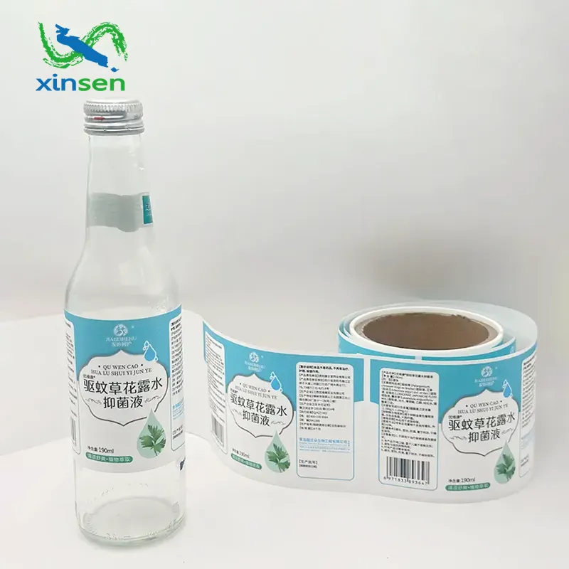 Ihonhoitotuotteen vedenpitävä etiketti